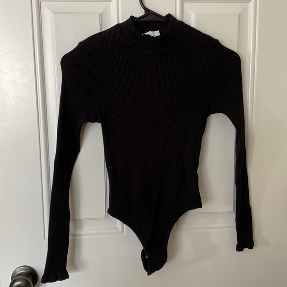 bp Tops - Black womens bodysuit